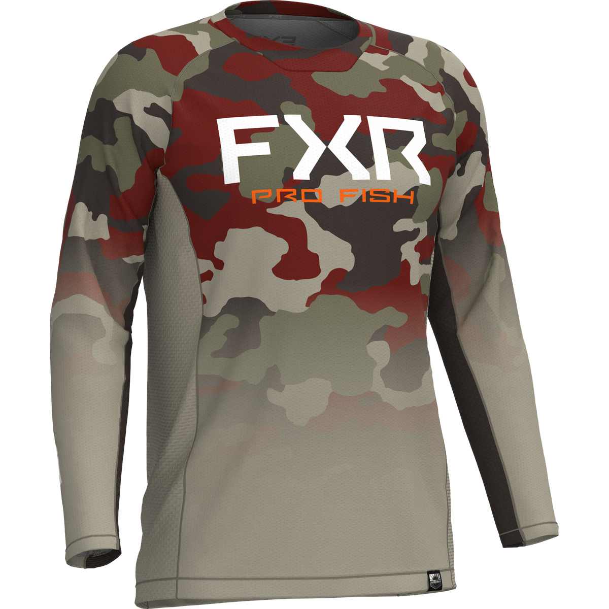 T-shirt à manches longues FXR Derby Camo Air UPF