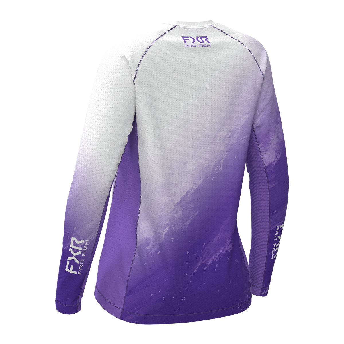 T-shirt à manches longues FXR Derby Swell Air UPF pour femme