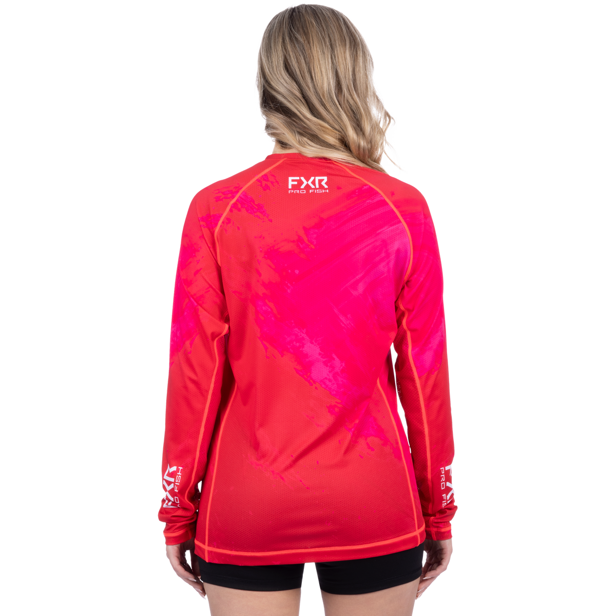T-shirt à manches longues FXR Derby Swell Air UPF pour femme