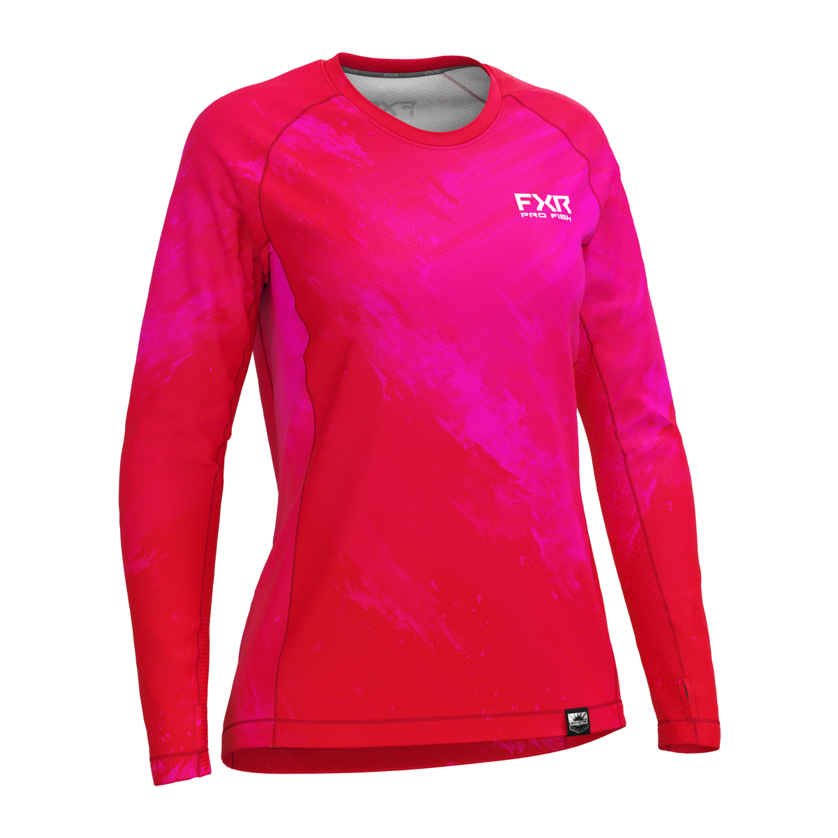 T-shirt à manches longues FXR Derby Swell Air UPF pour femme