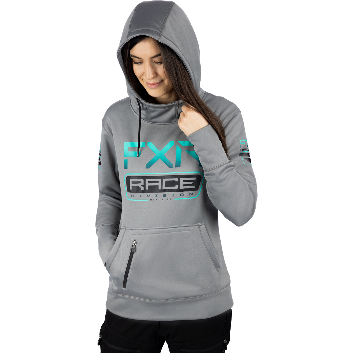 FXR Women&#39;s Race Division Tech Pullover Hoodie - 2024