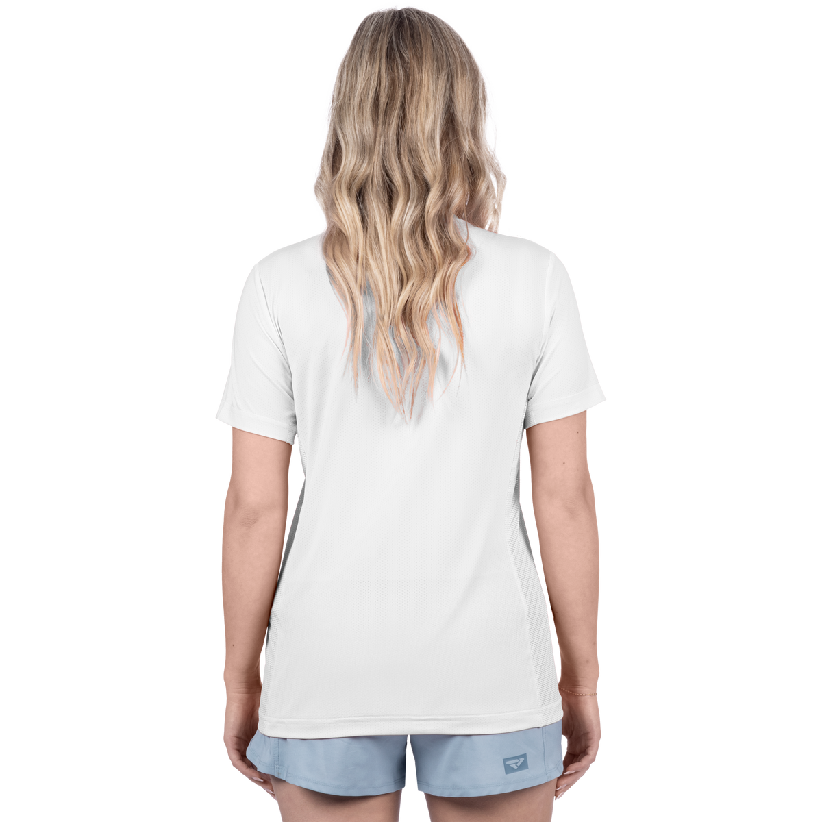 T-shirt à col en V FXR Rush Air pour femme avec protection UPF