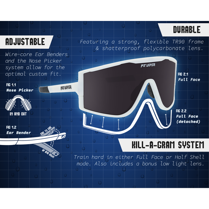 Pit Viper Try-Hard Sunglasses