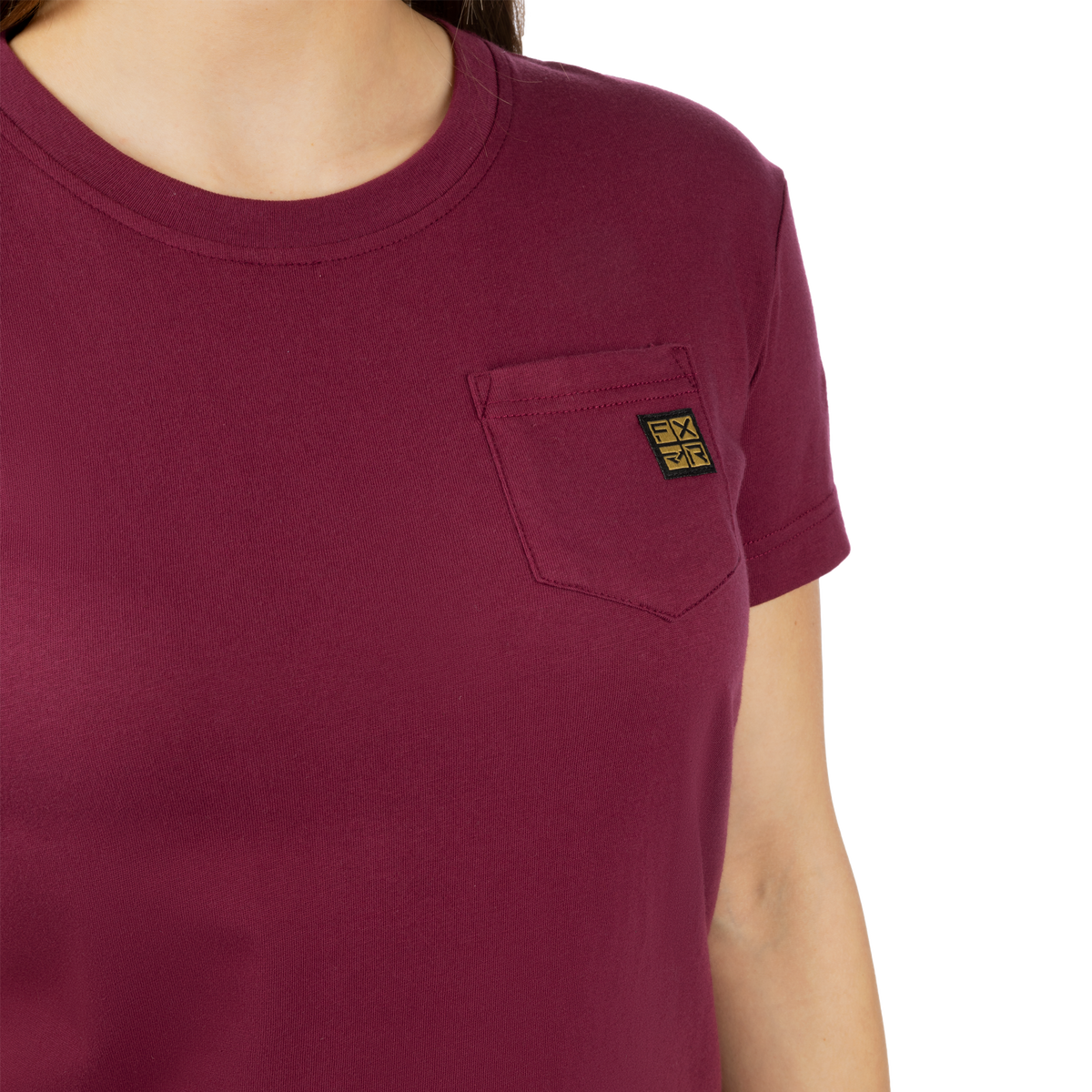 FXR Women&#39;s Work Pocket Premium Boyfriend T-Shirt