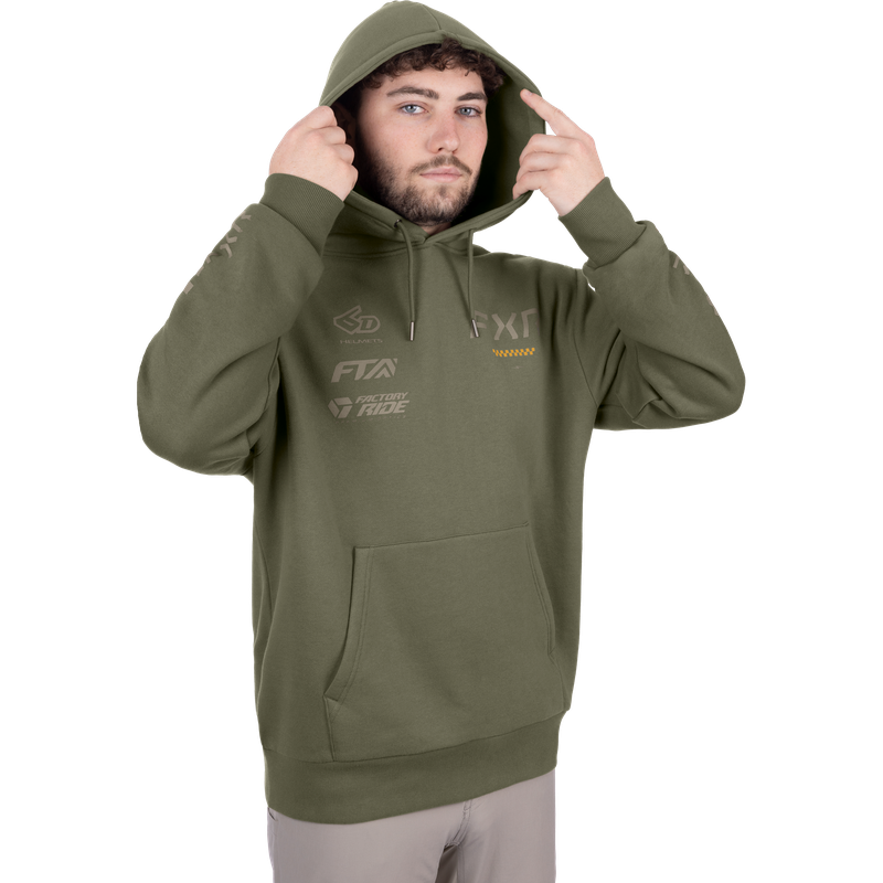 FXR Stack Cotton Pullover Hoodie