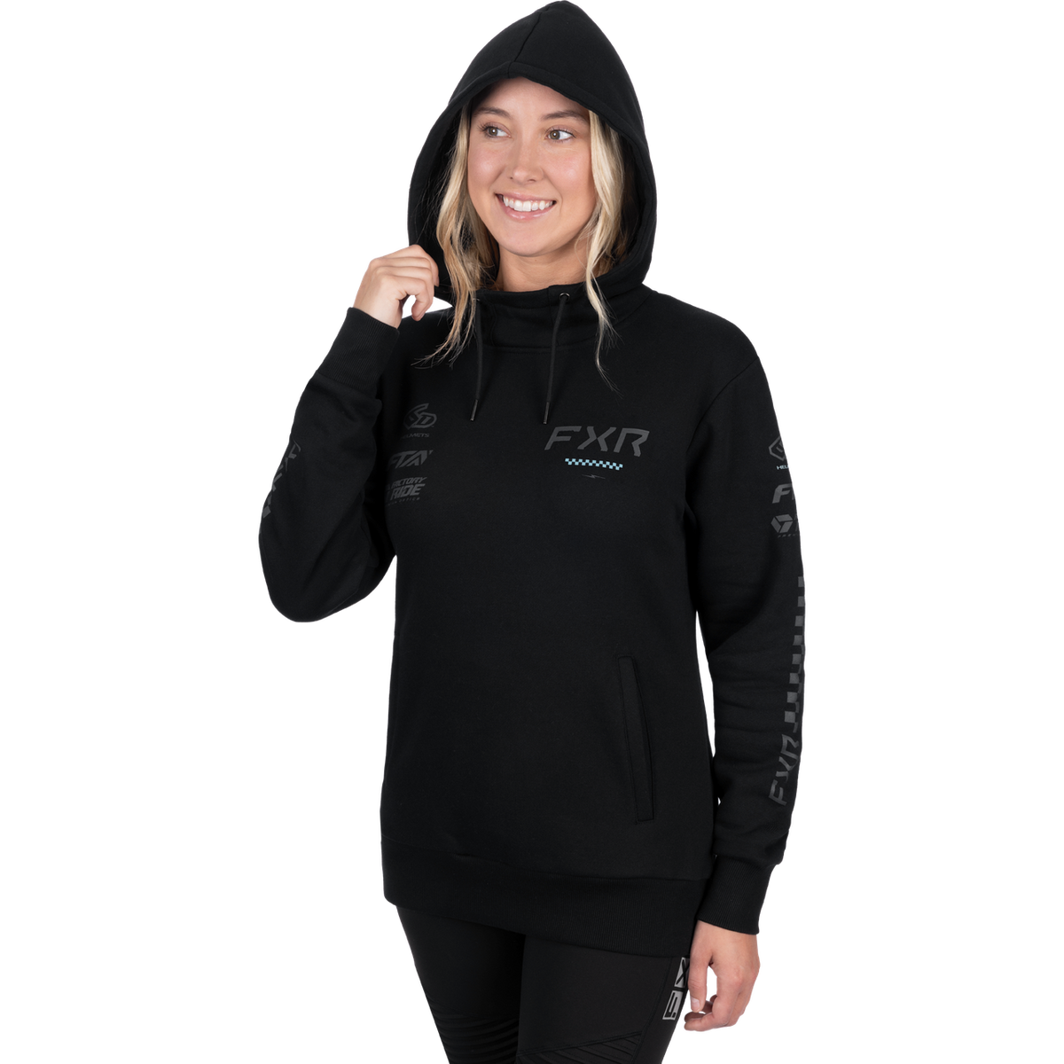 FXR Women's Stack Cotton Pullover Hoodie