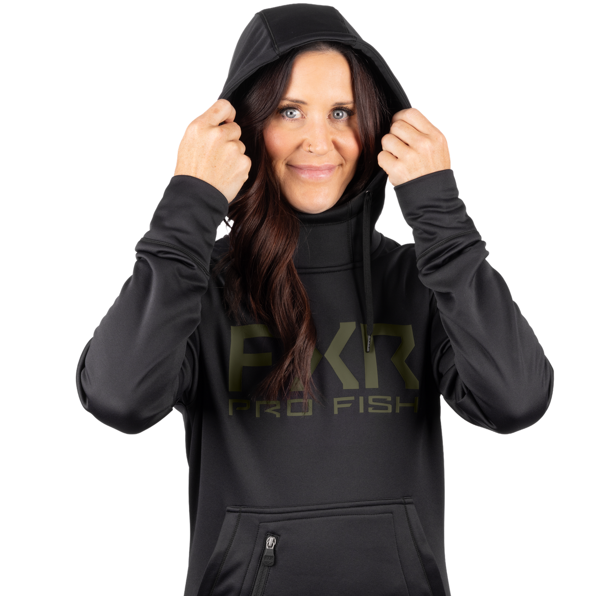 FXR Women's Pro Fish Tech Pullover Hoodie