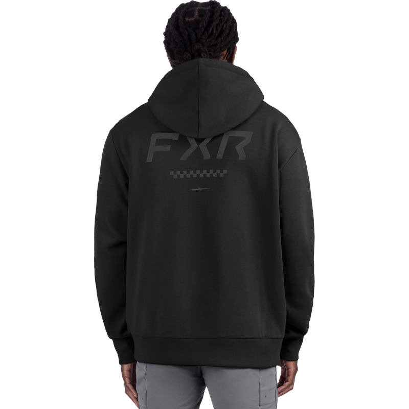 Sweat à capuche zippé FXR Stack en coton