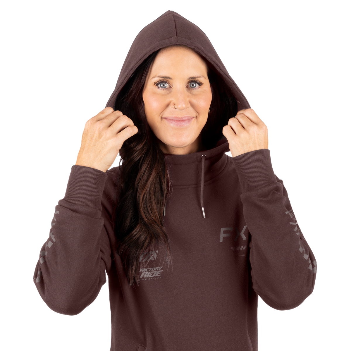 FXR Women's Stack Cotton Pullover Hoodie