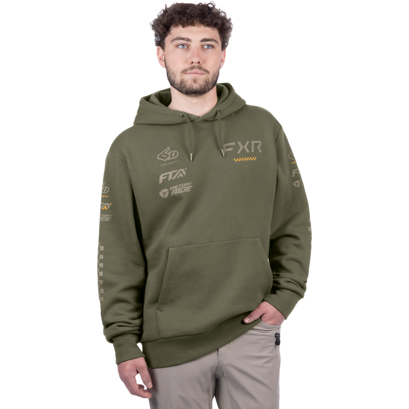 FXR Stack Cotton Pullover Hoodie