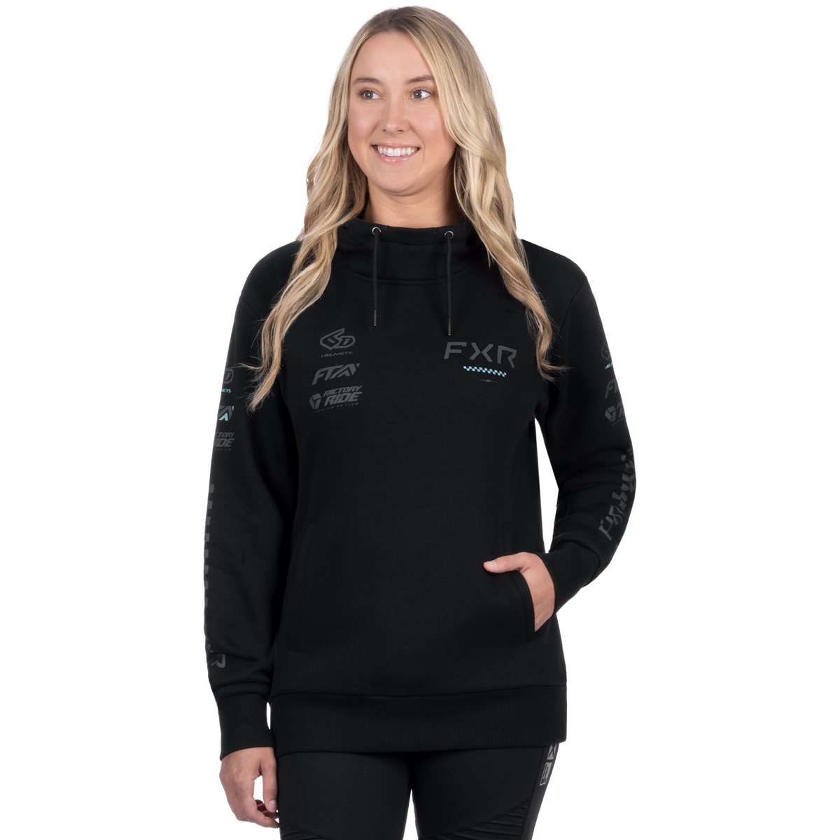 FXR Women's Stack Cotton Pullover Hoodie