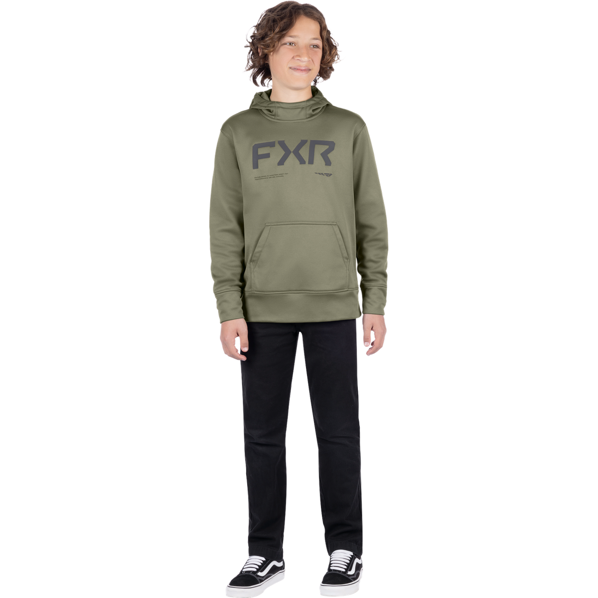 FXR Youth Hydrogen Tech Pullover Hoodie