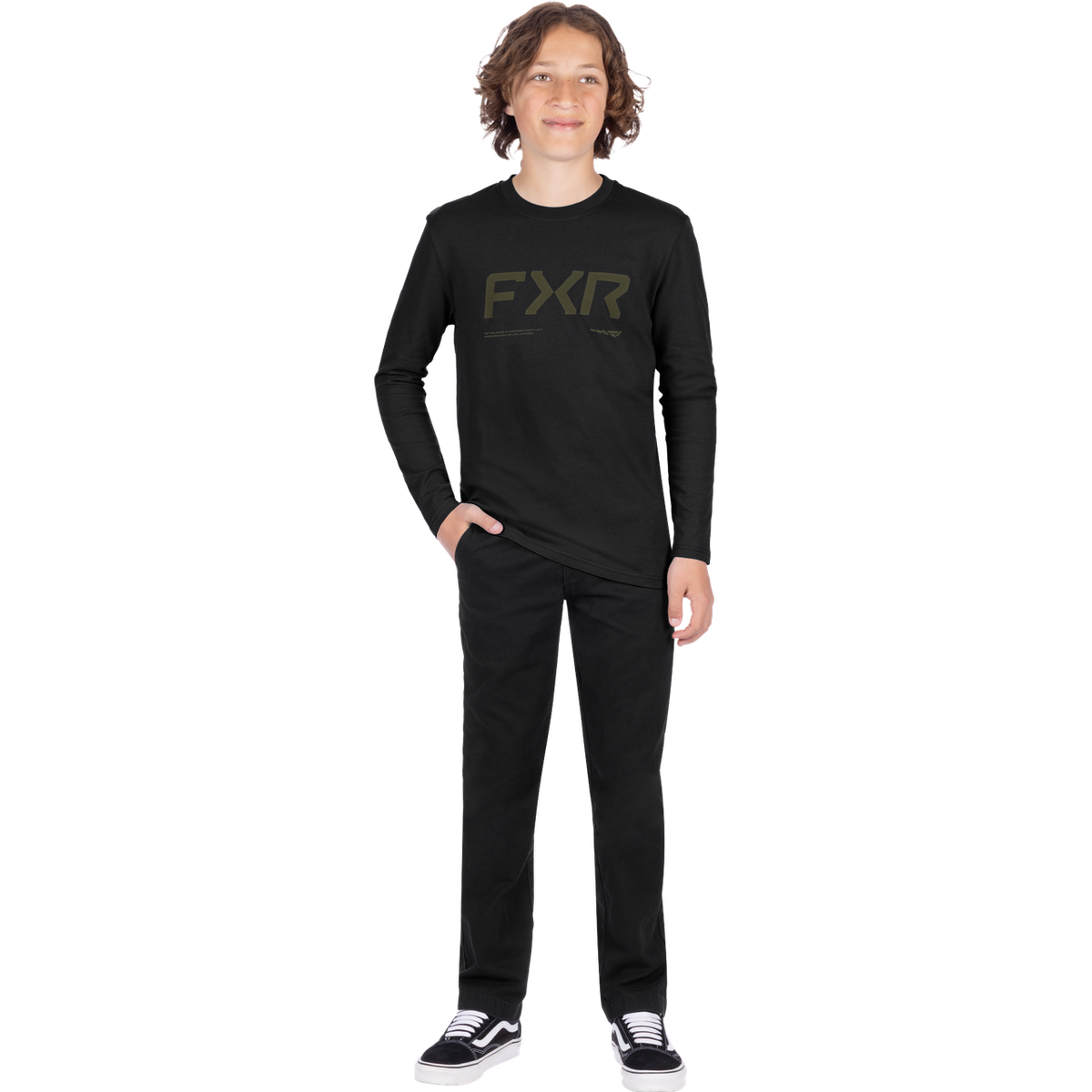 FXR Youth Hydrogen Premium Longsleeve Shirt