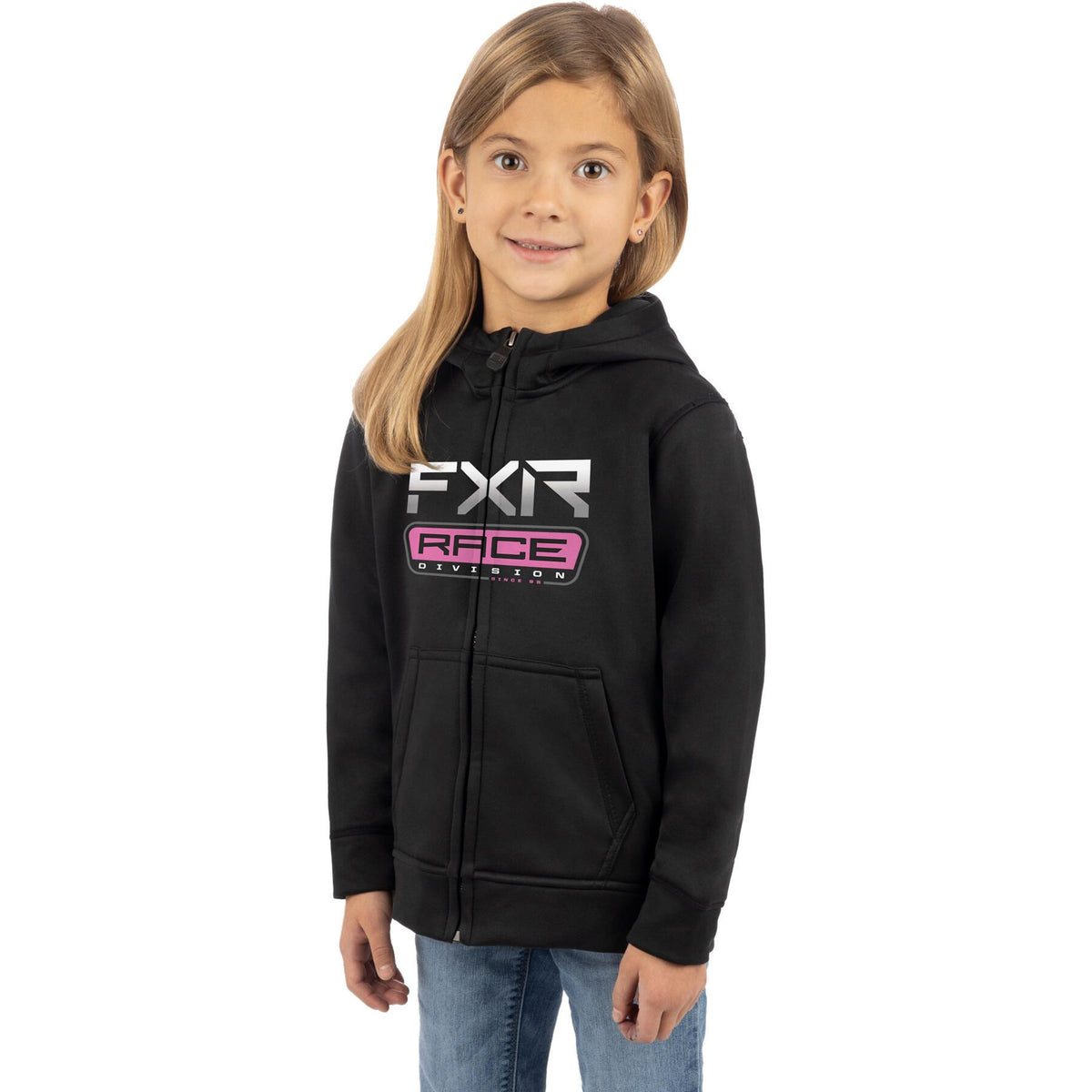 Sweat à capuche technique FXR Race Division pour jeunes tout-petits - 2024