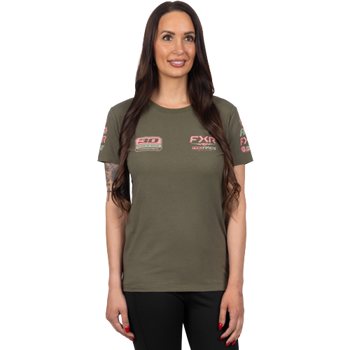 FXR Race Division T-shirt premium pour femme