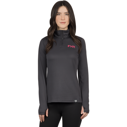 FXR Pilot UPF 1/4 Zip LS Chemise pour femmes