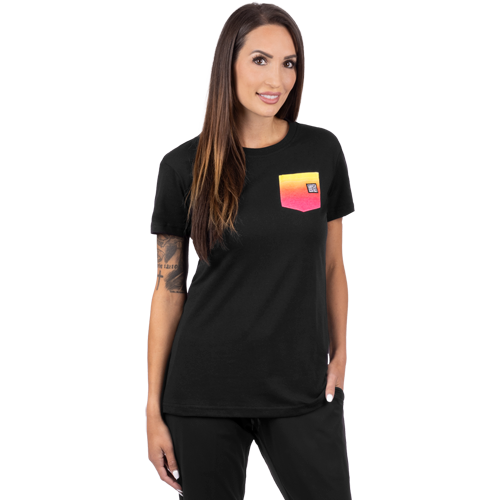 FXR Work Pocket Premium Boyfriend T-shirt pour femme