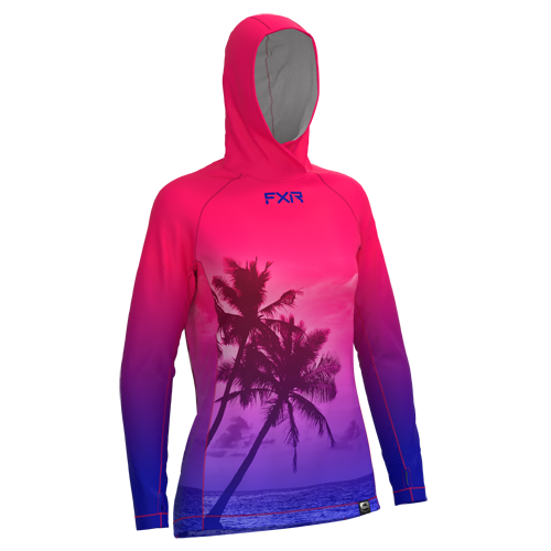 FXR Rush Air UPF Sweat à capuche pour femme