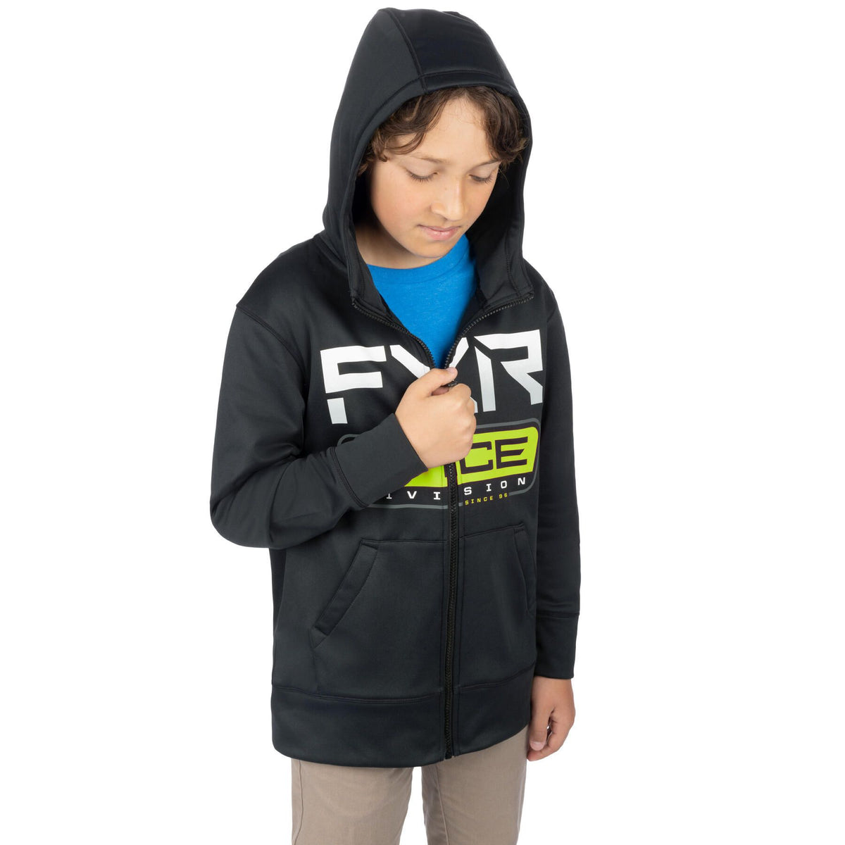 FXR Youth Race Division Tech Hoodie - 2024