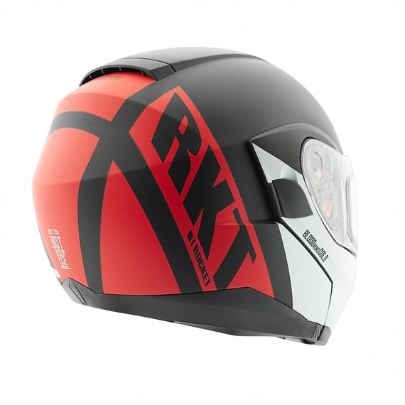 Joe Rocket RKT 22-S Series Helmet, Rocket Racing - Hi-Vis/Black