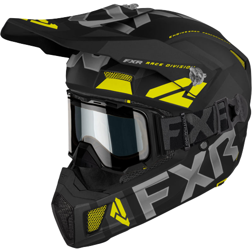 FXR Clutch Cold Stop QRS Snow Helmet - 2023