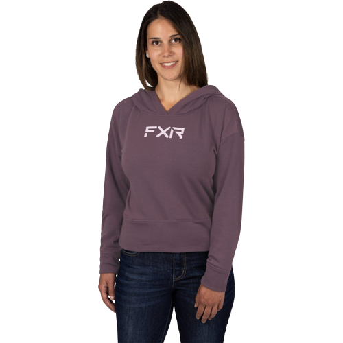 FXR Women&#39;s Balance Cropped Pullover Hoodie