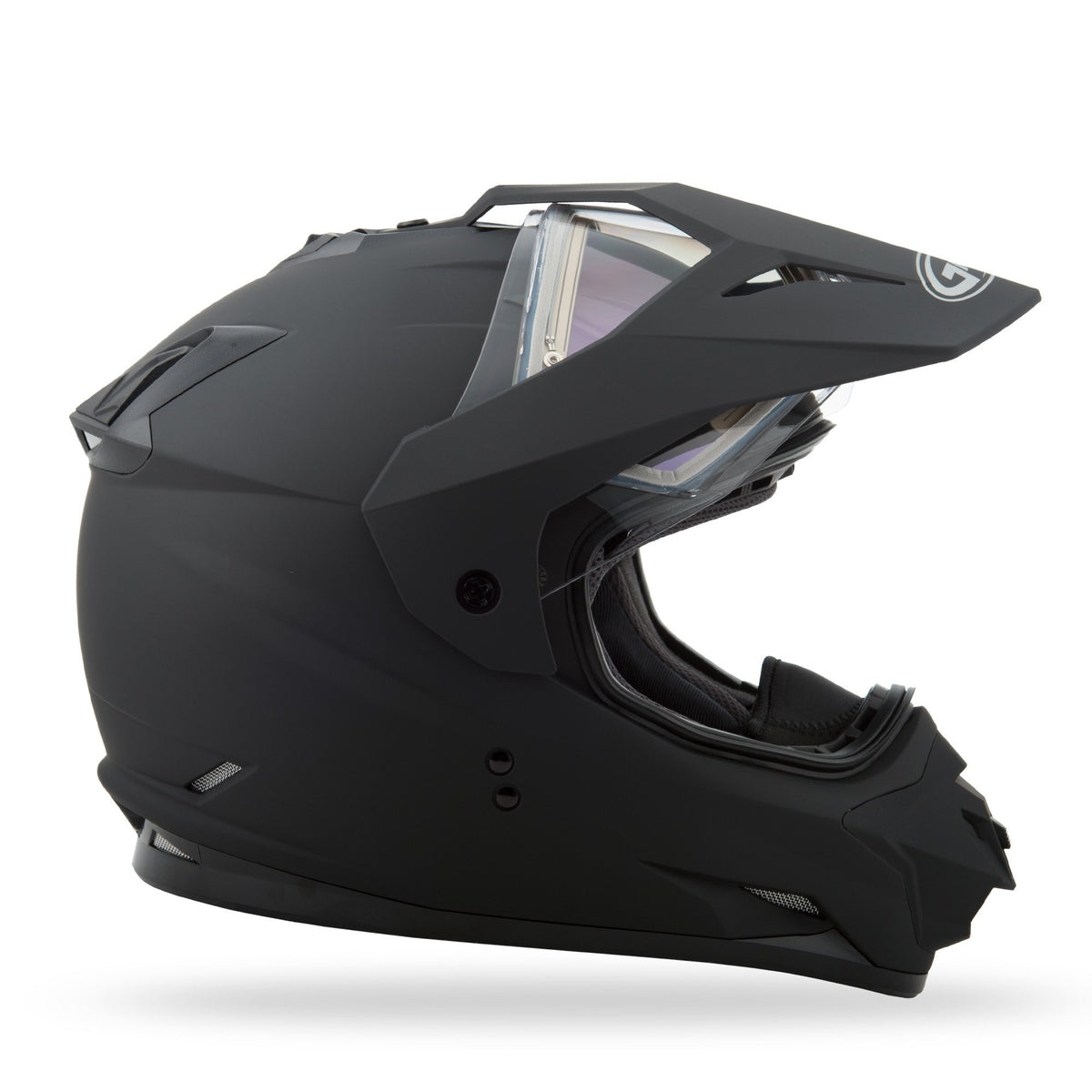 GMax GM11 Solid Snow Helmet with Electric Shield
