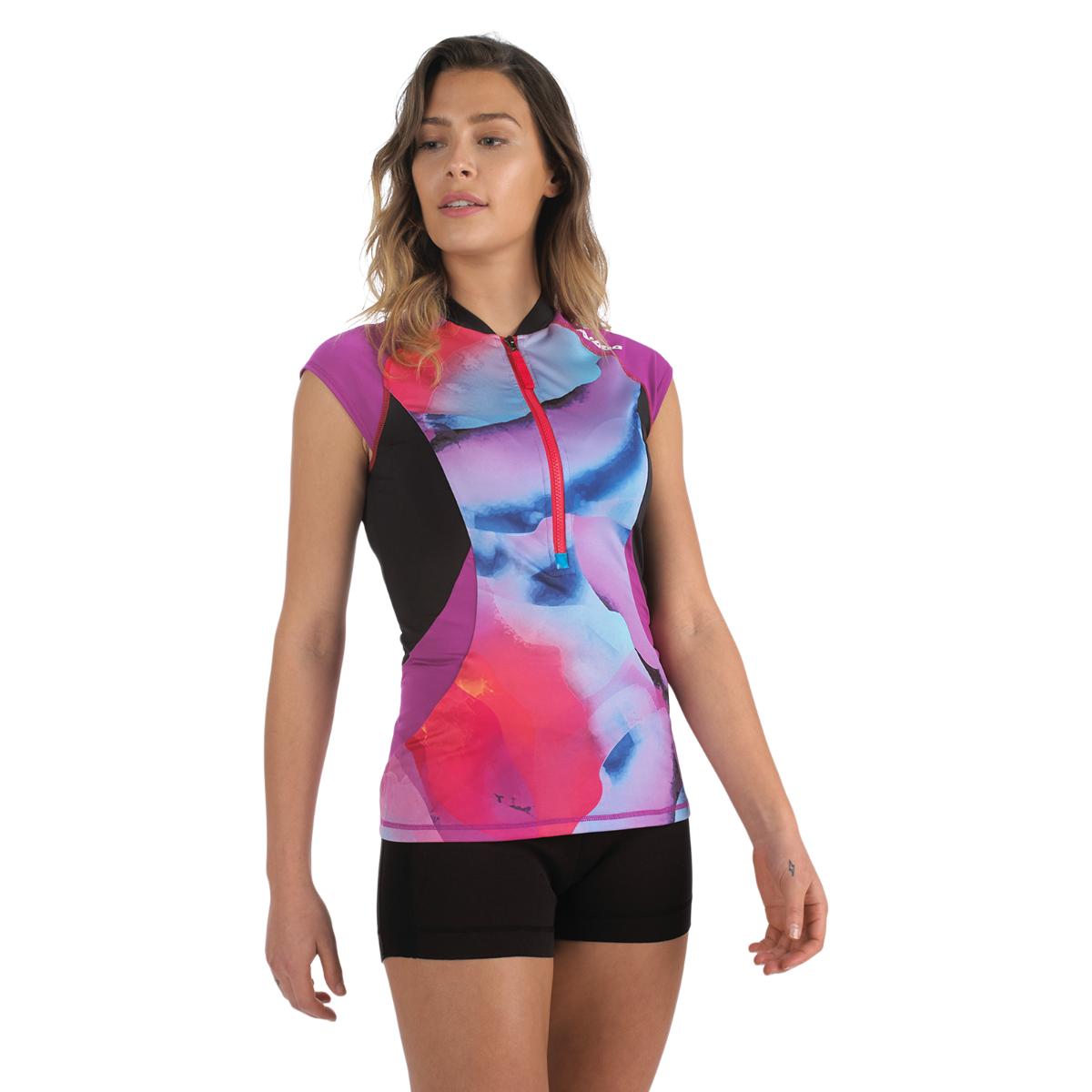 Rashguard Performance à manches courtes Sea-Doo pour femmes