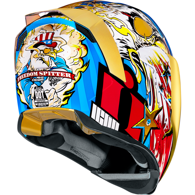 Casque Icon Airflite Freedom Spitter