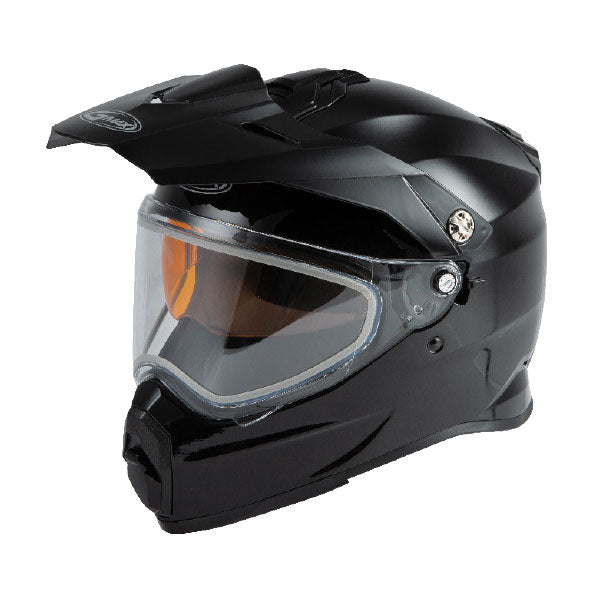 Gmax At-21 Solid Snow Touring Helmet with Dual Lens Shield