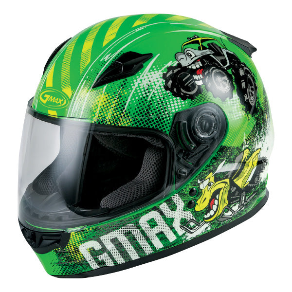 Gmax GM49Y Youth Beast Full Face Helmet With Double Lens Shield