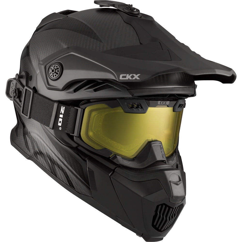 CKX Titan Carbon Air Flow Snow Helmet