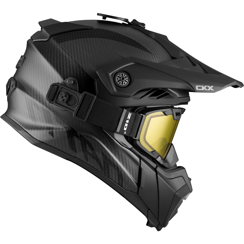 CKX Titan Carbon Air Flow Snow Helmet