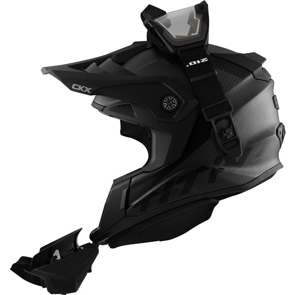 CKX Titan Carbon Electric Snow Helmet