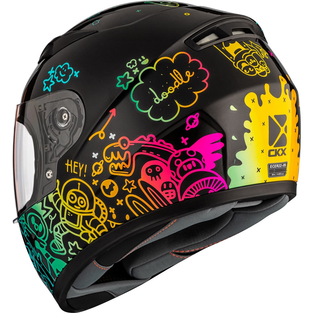CKX Youth RR519 Doodle Helmet