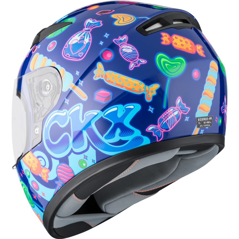 CKX Youth RR519Y Candy Snow Helmet