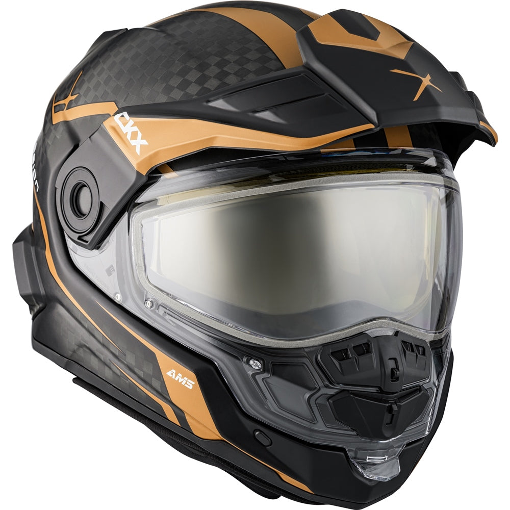 CKX Mission Fury Electric Lens Snow Helmet