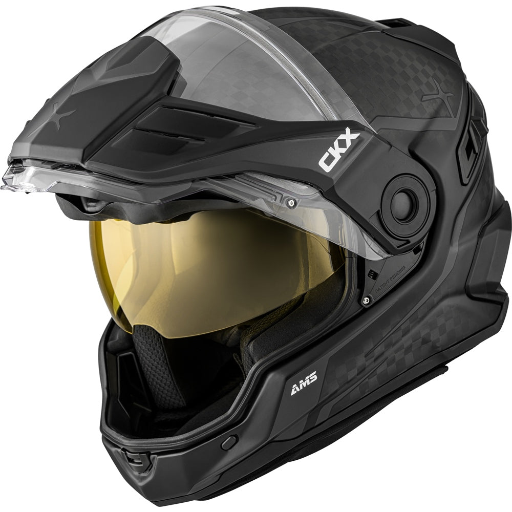 CKX Mission Fury Electric Lens Snow Helmet