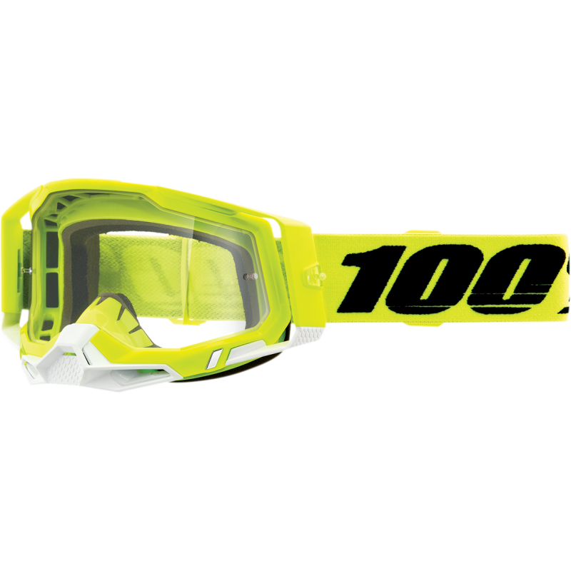 100% Racecraft 2 Clear Lens Goggles