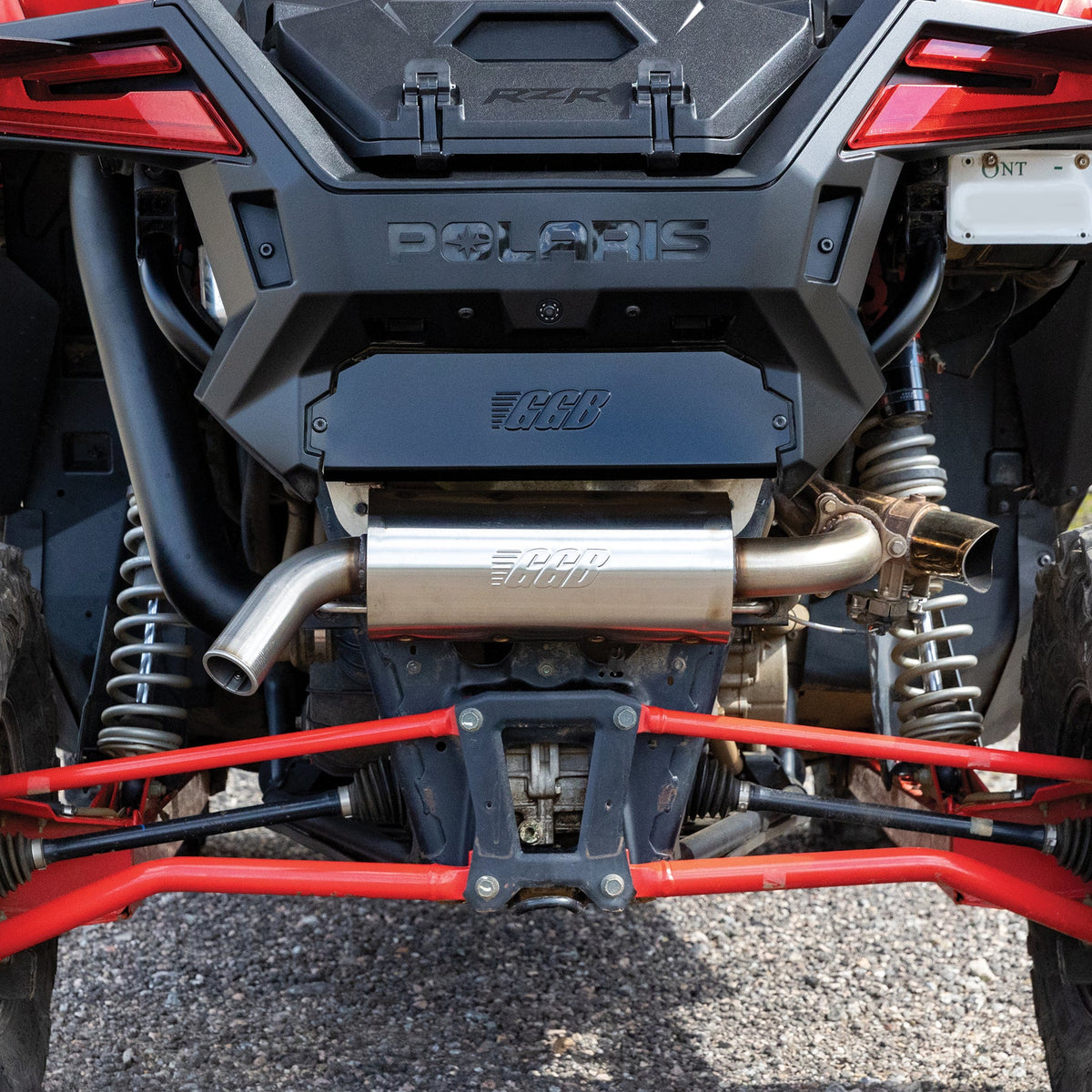 Silencieux en acier inoxydable GGB | 2020-2022 Polaris RZR Pro XP/XP4 Turbo