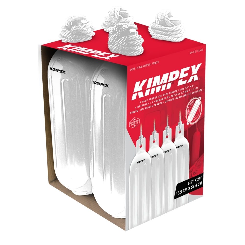 Kimpex 4 Fender With Rope