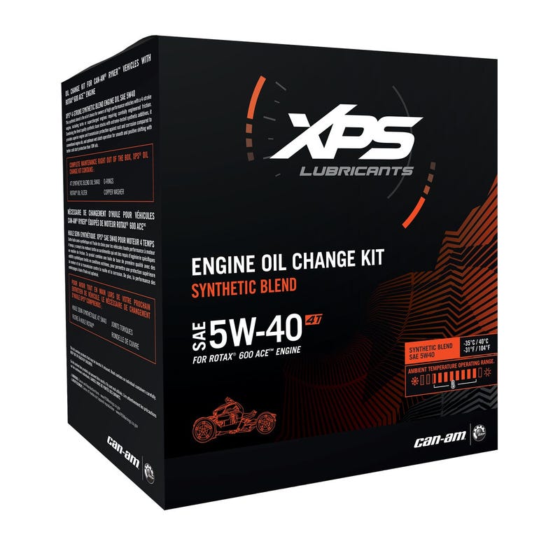 Kit de vidange d&#39;huile moteur XPS 4 temps | Spyder/Ryker