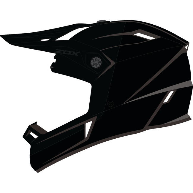 Zox Rage Solid Helmet