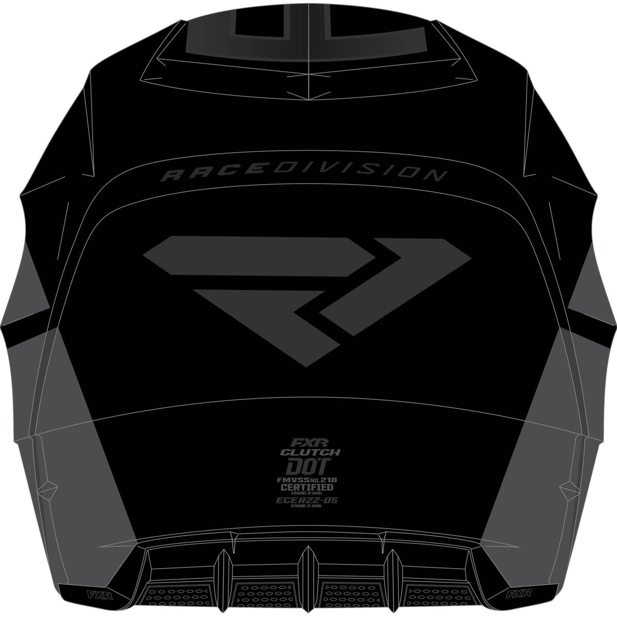 FXR Clutch Cold Stop QRS Helmet - 2022