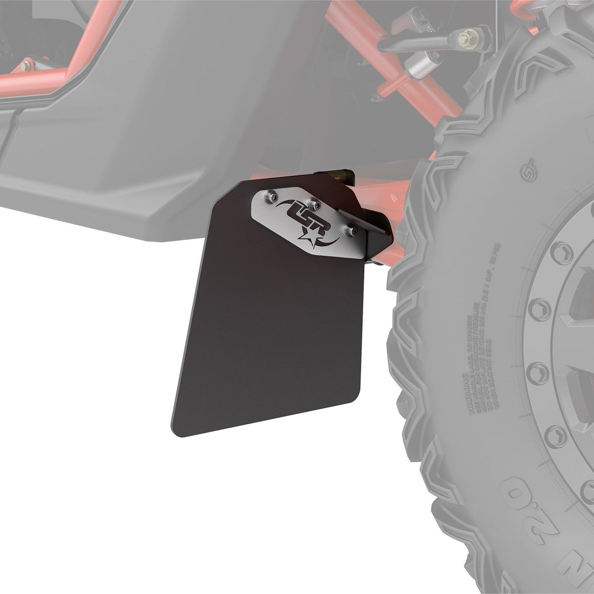 Can-Am Mud Flaps With Brackets by Lonestar Racing | Maverick X3