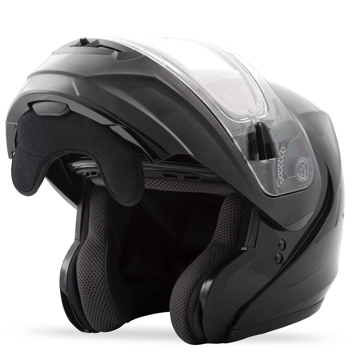 Gmax MD04 Solid Modular Helmet With Electric Lens Shield