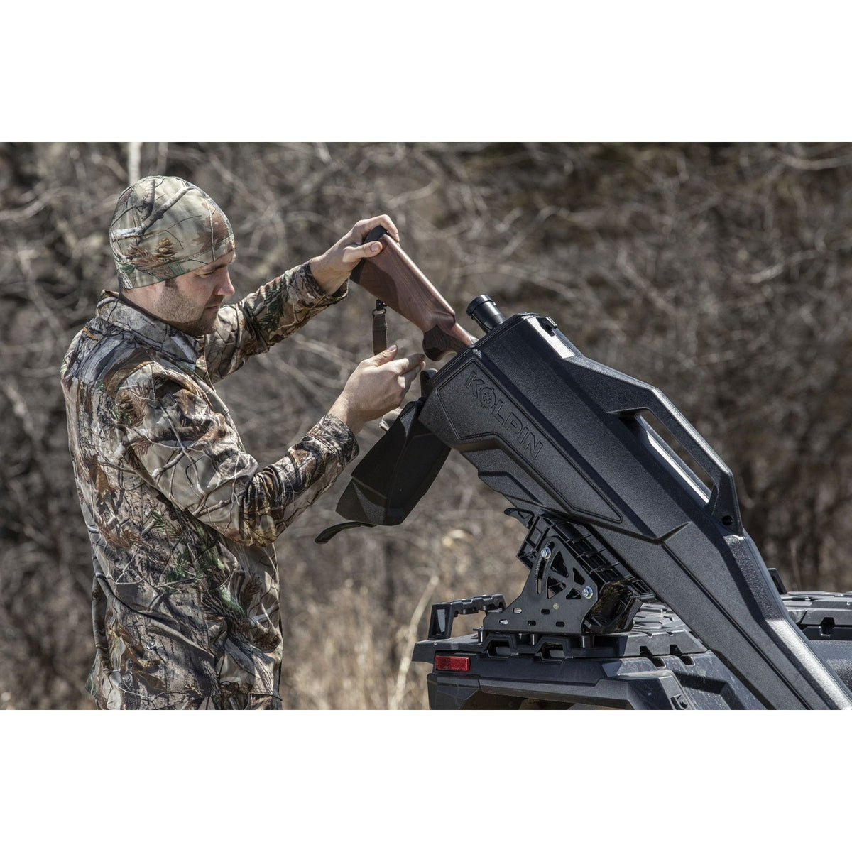 Lock Ride Kolpin Stronghold Auto Latch Boot Mount Black