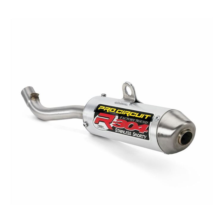 Pro Circuit R-304 Shorty Stainless Steel MX Exhaust - PeakBoys