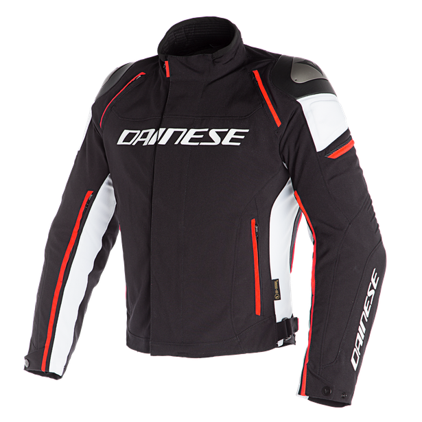 Dainese Racing 3 D Dry Jacket Black White Red 58