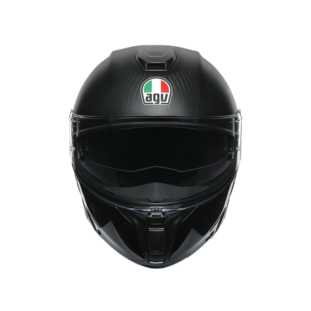 agv dual sport helmet australia K3 - Matt Black with Aero Spoiler and Ultravision visor AGV AX-8 Dual Evo Motorcycle